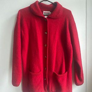 Gilet rouge vintage